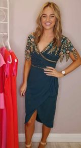 Dark green dress