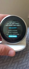 Google nest H71 Stuck