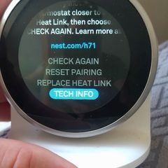 Google nest H71 Stuck