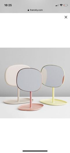 Normann Copenhagen lemonade yellow flip mirror