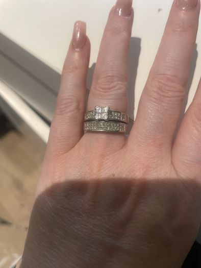 Engagement and wedding Rings