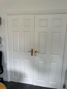 Double doors