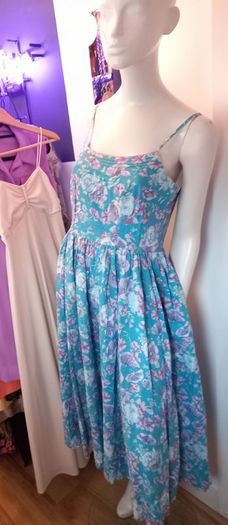 Laura Ashley 1980s Vintage Dress