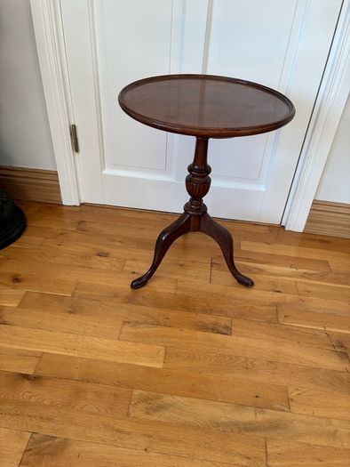 Tripod Type Wooden Side Table.
