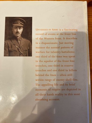 War Book: 'Unversed In arms'