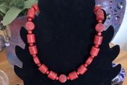 Red Coral Necklace