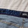 diesel stretch denim Size 30/34 zip fly navy in like new condition Image 9
