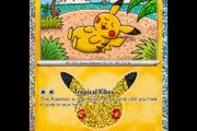 Pikachu 043/128 Holo Rare 21/30 30th Celebration Anniversary Pokemon Card