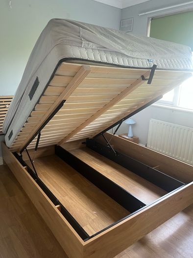 Jysk storage floating bed