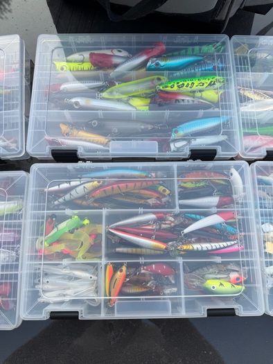 Serious Fishing Lure Bundle (8 boxes and carry bag)