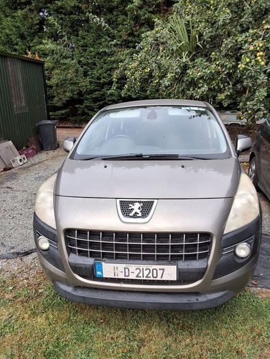 Peugeot1.6 D 3008  whole car repair or spares.