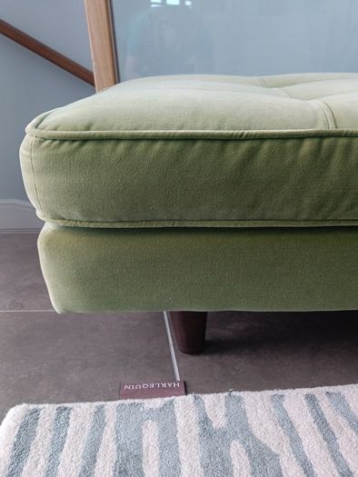 Footstools: green and grey see pics