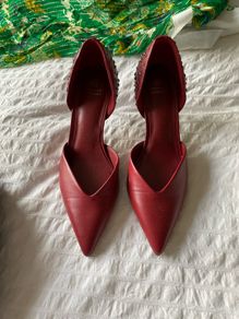 NEXT Ladies maroon shoes size 5