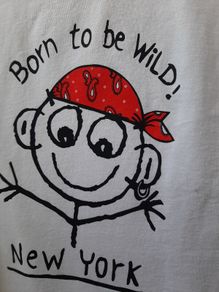 vintage Born to be wild tee shirt