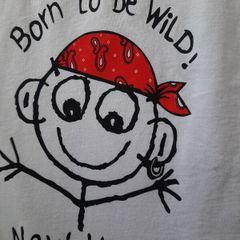 vintage Born to be wild tee shirt