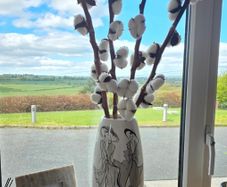 Paul Costelloe Vase and pic frame
