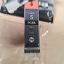 Canon Pixma 5 printer ink PGI-5BK black x 3 cartridges Image 3