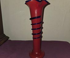 Art Deco Czech Glass Vase