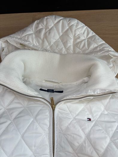 Tommy Hilfiger White Bomber Jacket