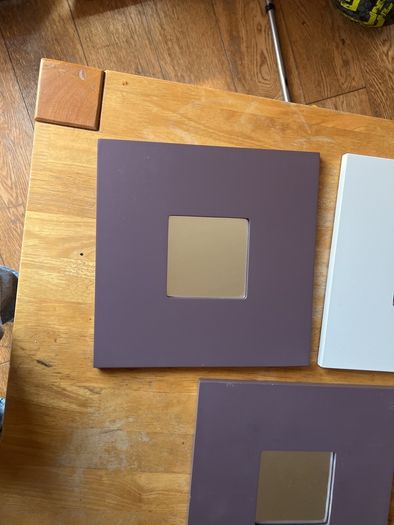 3 Mirror Frames - hardly used