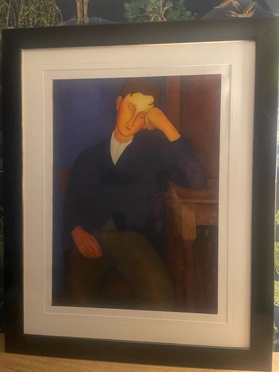 Amedeo Modigliani's "The Young Apprentice"80x65cm