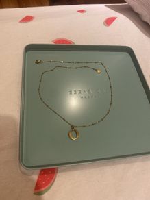 Gold Dylan oaks necklace