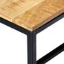 Dining Bench 120 cm Solid Rough Mango Wood Image 4