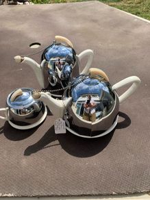 1930s Art Deco Celtic Beehive Tea Set
