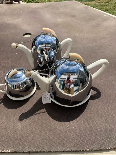 1930s Art Deco Celtic Beehive Tea Set