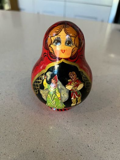 Vintage Matryoshka Russian Doll 80's