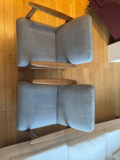 pair of armchairs