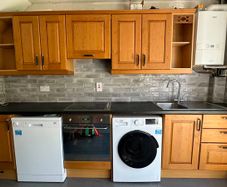 Natural wood Kitchen furniture