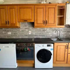 Natural wood Kitchen furniture