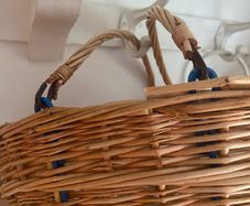 ShabbyChic Basket with Handles