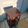 Vintage Mahogany 3 Tier Plant Stand Image 4