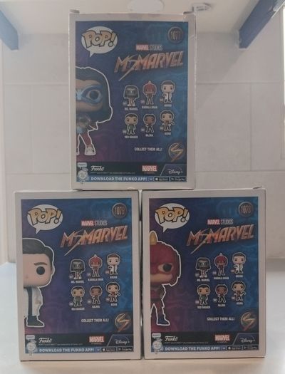 Ms. Marvel Funko Pops