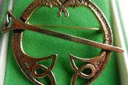 Vintage Beautiful Celtic Brooch made of Bronze