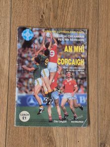 All Ireland Football 1988 Final Cork Vs Meath Match Programme