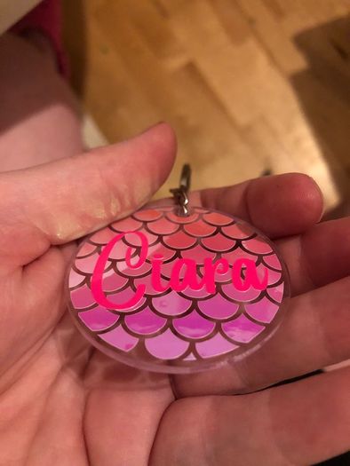 Personalised keychains
