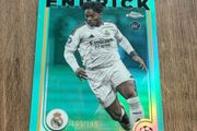 ENDRICK 2024-25 Topps Chrome UEFA CC Aqua Lava 169/199 RC Rookie