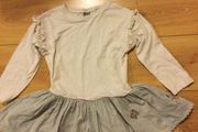 Next Beautiful Embroidered Girls Dress 3-4 years
