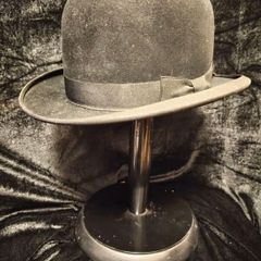 antique bowler hat