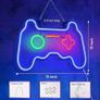NEW SALE | Dimmable Game Neon Sign, Glass Gaming Neon Light Sign Powered by USB with Switch, Blue Led Light Sign for Bedroom Wall Decor Game Room Party Decoration Image 3