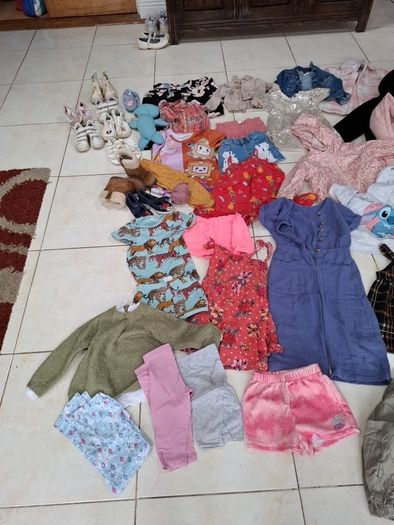 girls clothes bundle age 2-3