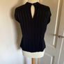 Lennon Courtney size 10 black top Image 3