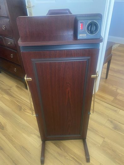 Mahogany Ironing Press