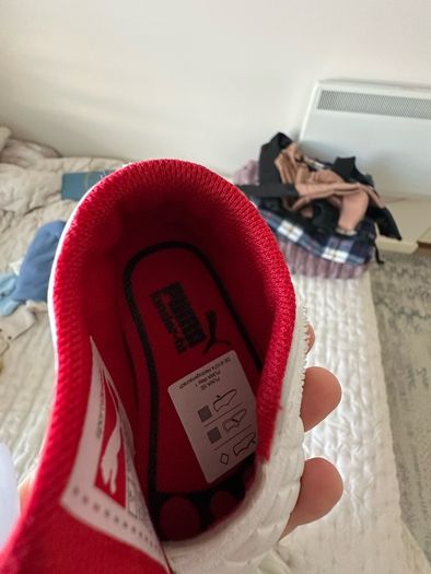 Newborn puma boots