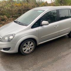 2012 Opel Zafira nct 10/27 7 seater