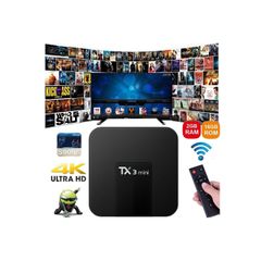 LIMITED OFFER! 30% OFF!! TX3 Mini Android TV Box 2GB/16GB Android 9.0 with Loads of Apps YouTube Netflix Etc