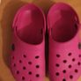 Girl's crocs, size 3 Image 4